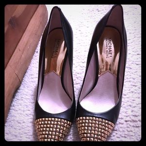 Michael Kors studded pumps